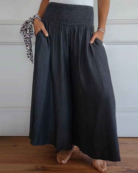 Jasper | High Waist Smock Pants