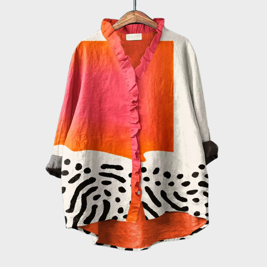 Melinda | Elegant Summer Blouse