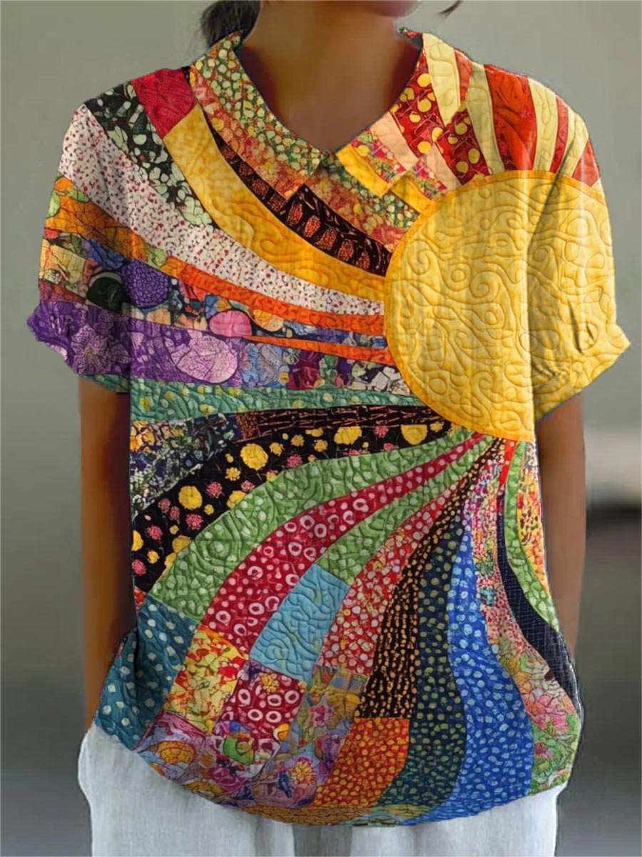 Maine | Sun Patchwork Shirt