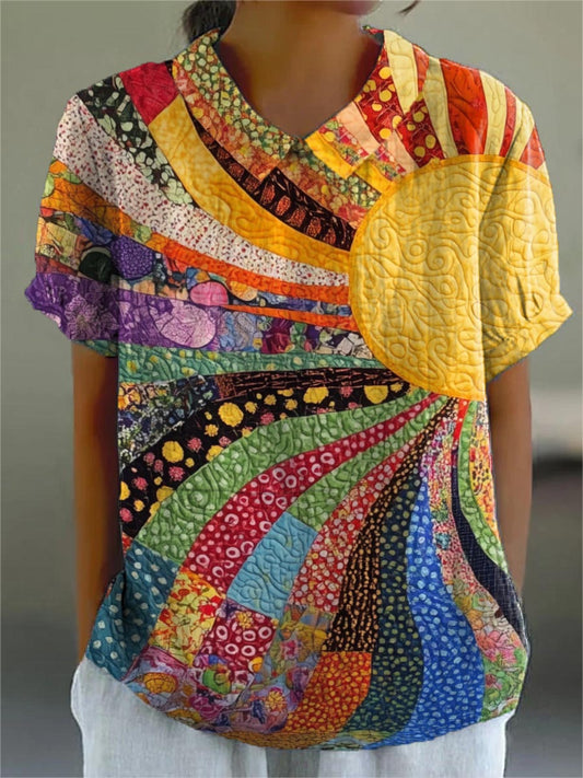 Maine | Sun Patchwork Shirt