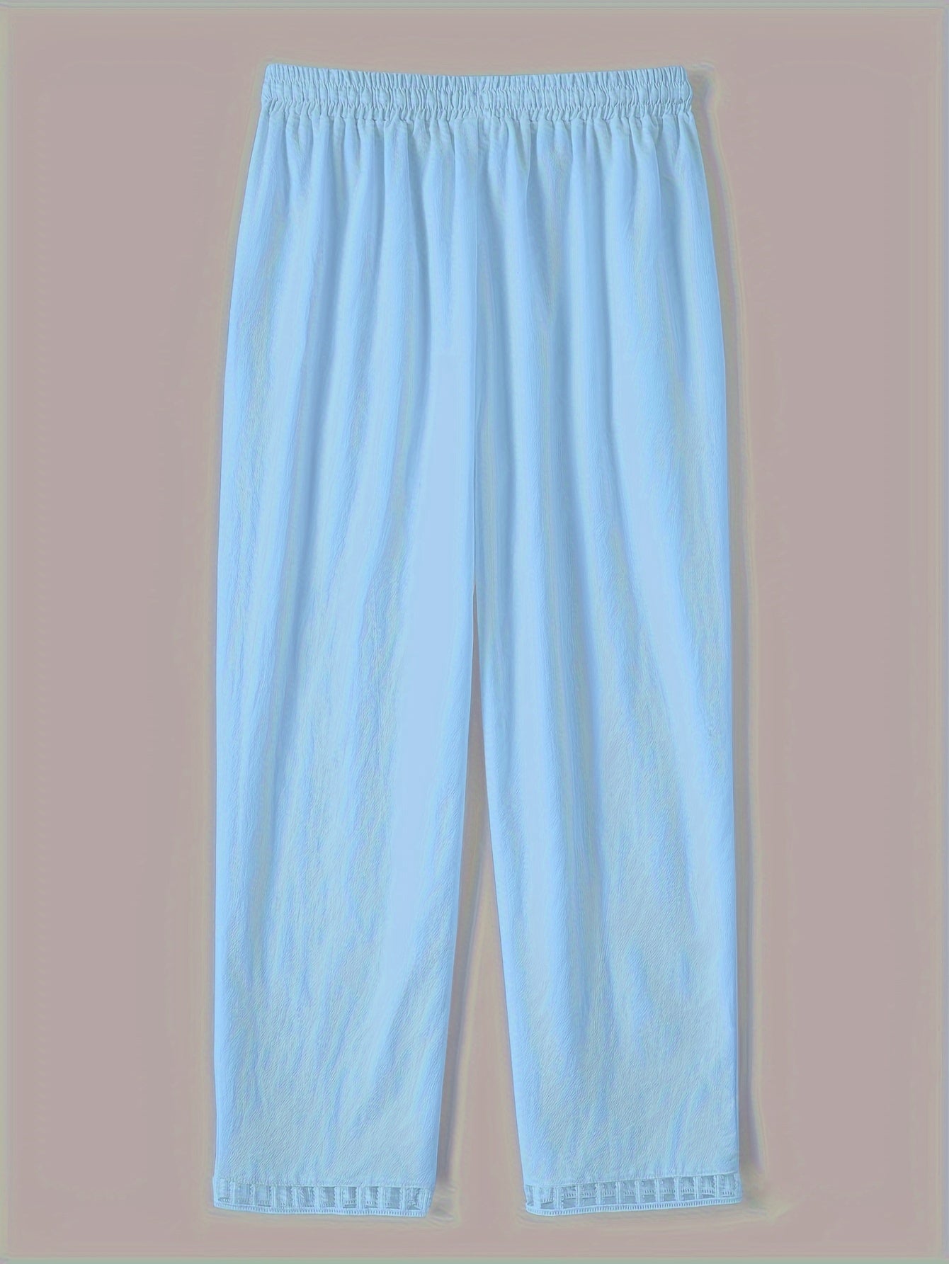 Wren – Relaxed Cropped Pants with Contrast Details