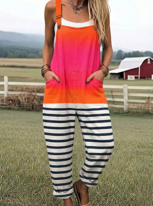 LS™ | Vintage Printed Overalls