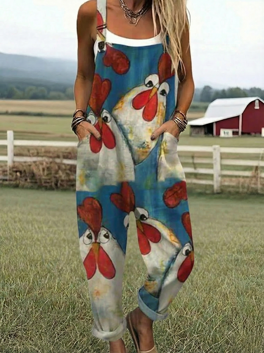 LS™ | Vintage Printed Jumpsuit