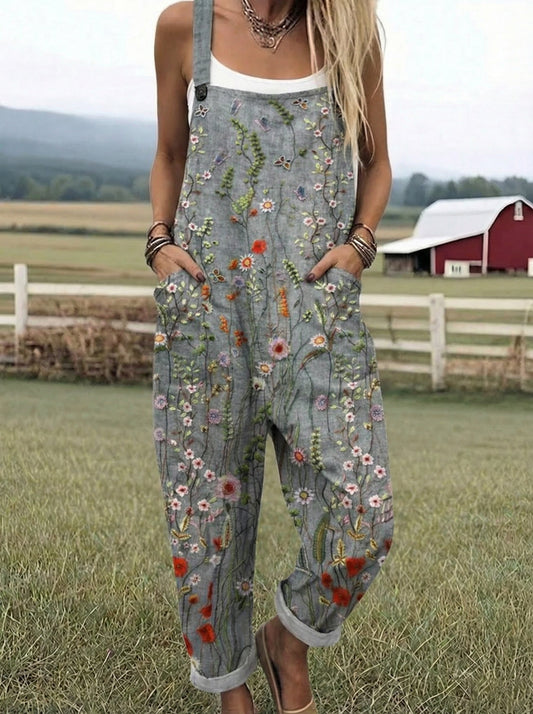 LS™ | Comfort Fit Printed Garden Pants